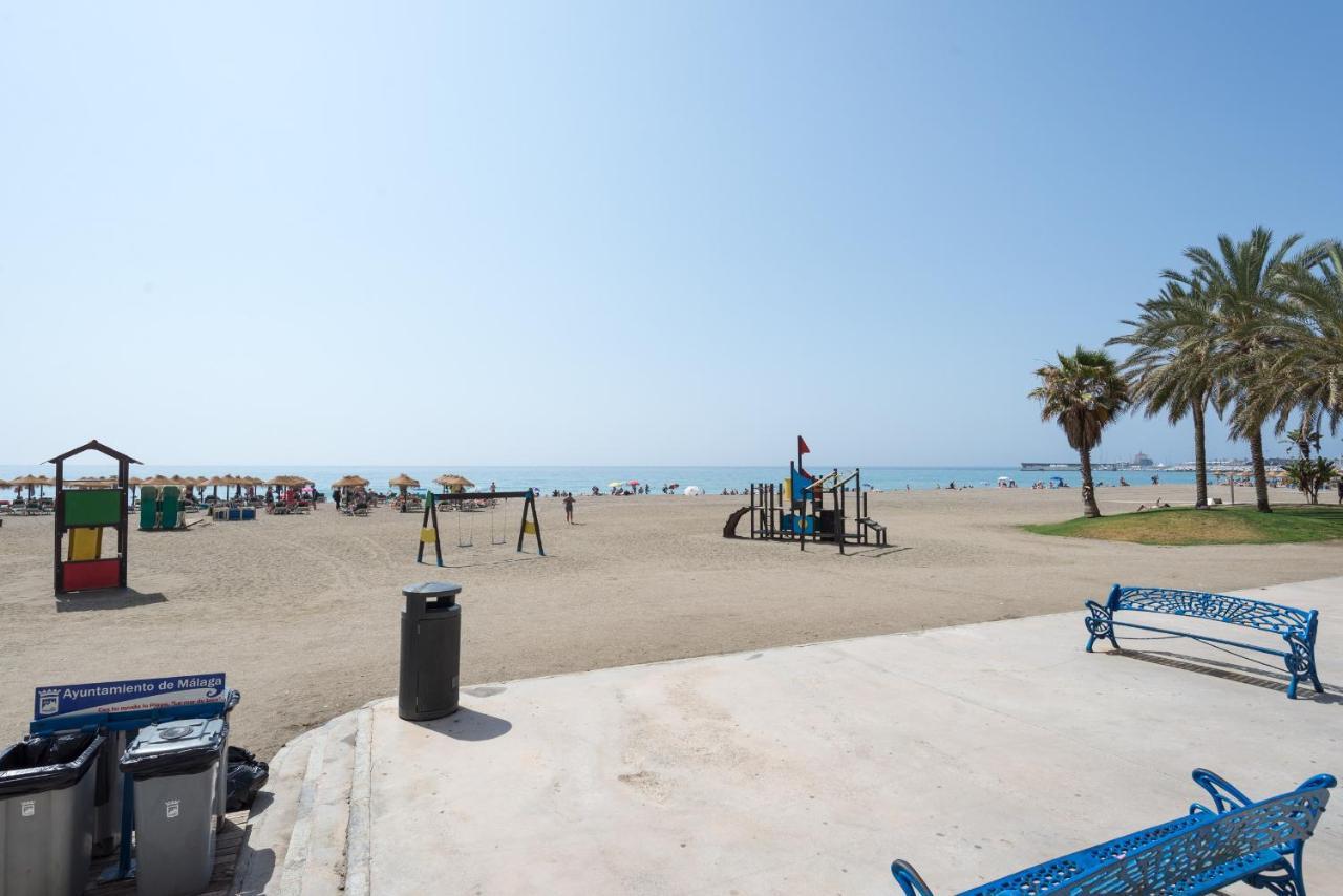 Malagueta Beach Málaga Eksteriør billede